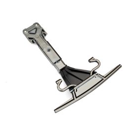   Traxxas  Skidplate, front (plastic) (satin black chrome-plated)