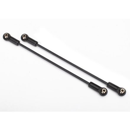 Traxxas Suspension link, rear (upper) (steel) (4x206mm, center to center) (2) (assembled with hollow balls)