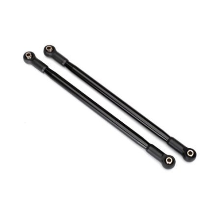 Traxxas  Suspension link, rear (upper) (aluminum, black-anodized) (10x206mm, center to center) (2) (assembled with hollow balls)