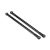 Traxxas  Suspension link, rear (upper) (aluminum, black-anodized) (10x206mm, center to center) (2) (assembled with hollow balls)
