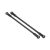 Traxxas Suspension link, rear (upper) (heavy duty, steel) (7x206mm, center to center) (2) (assembled with hollow balls)