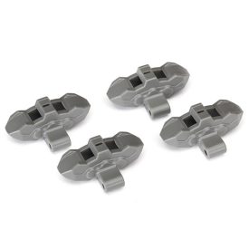 Traxxas Brake calipers, front or rear (grey) (4)