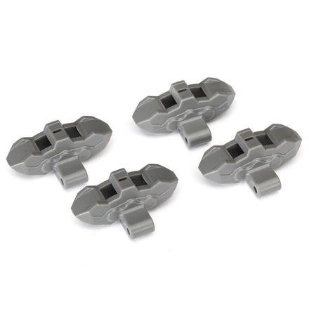 Traxxas Brake calipers, front or rear (grey) (4)