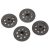 Traxxas Wheel hubs, hex (disc brake rotors) (4)