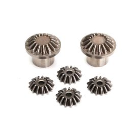   Traxxas Gear set, rear differential (output gears (2)/ spider gears (4)) (#8581 required to build complete differential)