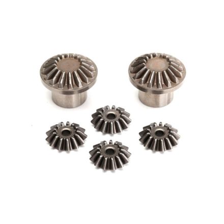 Traxxas Gear set, rear differential (output gears (2)/ spider gears (4)) (#8581 required to build complete differential)