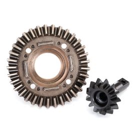   Traxxas Ring gear, differential/ pinion gear, differential (front)