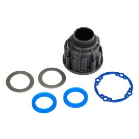   Traxxas Carrier, differential (front or center)/ x-ring gaskets (2)/ ring gear gasket/ 14.5x20 TW (2)