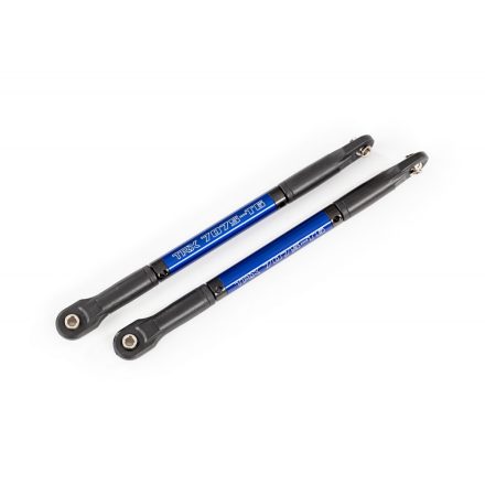 Traxxas Push rods, aluminum (blue-anodized), heavy duty (2) (assembled with rod ends and threaded inserts)