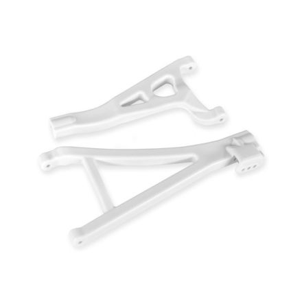 Traxxas Suspension arms, white, front (right), heavy duty (upper (1)/ lower (1))