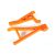 Traxxas Suspension arms, orange, front (right), heavy duty (upper (1)/ lower (1))