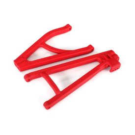   Traxxas Suspension arms, red, rear (left), heavy duty, adjustable wheelbase (upper (1)/ lower (1))