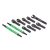 Traxxas Toe links, E-Revo® VXL (TUBES green-anodized, 7075-T6 aluminum, stronger than titanium) (144mm) (2)/ rod ends, assembled with steel hollow balls (8)/ aluminum wrench, 10mm (1)