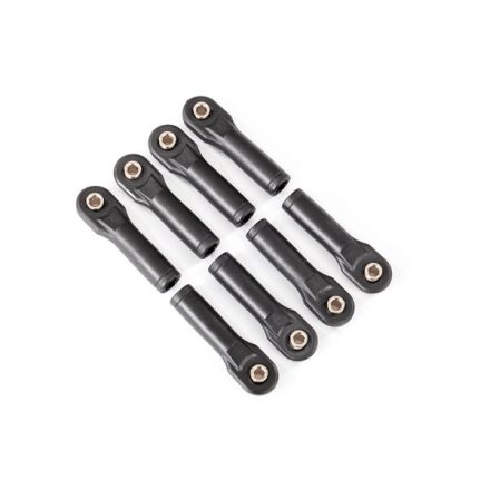 Traxxas Rod ends, heavy duty (push rod) (8) (assembled with hollow balls) (replacement ends for #8619, 8619G, 8619R, 8619X)