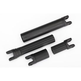  Traxxas Half shafts, center (internal splined (2)/ external splined (2)) (plastic parts only)