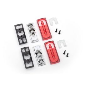   Traxxas Tail light lens (2)/ tail light housing (2)/ tail light housing mount (2)/ reverse lens (2)/ 1.6x5 BCS (4) (left & right)