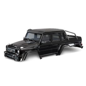   Traxxas Body, Mercedes-Benz® G 63®, complete (gloss black metallicBody, Mercedes-Benz® G 63® (clear, requires painting)/ decals/ window masks