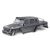 Traxxas Body, Mercedes-Benz® G 63®, complete (matte graphite metallic) (includes grille, side mirrors, door handles, & windshield wipers)