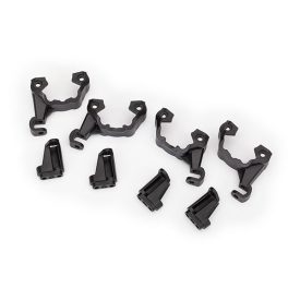   Traxxas Shock mounts (frame, left (2), frame, right (2))/ portal mounts (1 each, front (left & right), rear (left & right))