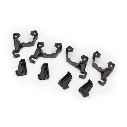 Traxxas Shock mounts (frame, left (2), frame, right (2))/ portal mounts (1 each, front (left & right), rear (left & right))