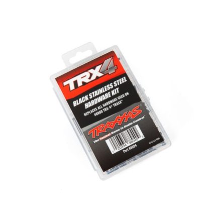 Traxxas Hardware kit, black stainless steel, TRX-4® Traxx™ (contains all stainless steel hardware used on #8880 TRX-4® Traxx™)
