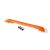 Traxxas Tailgate protector, orange/ 3x15mm flat-head screw (4)