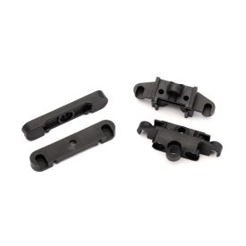   Traxxas Mount, tie bar, front (1)/ rear (1)/ suspension pin retainer, front or rear (2)