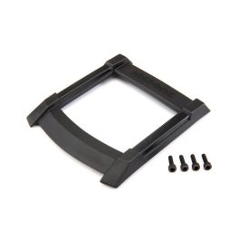 Traxxas Skid plate, roof (body) (black)/ 3x10mm CS (4)
