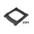 Traxxas Skid plate, roof (body) (black)/ 3x10mm CS (4)
