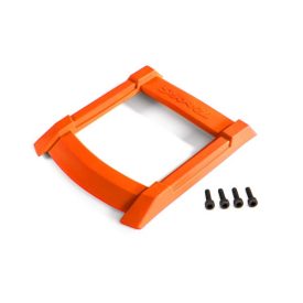 Traxxas Skid plate, roof (body) (orange)/ 3x12mm CS (4)