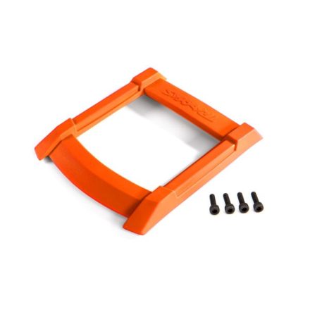 Traxxas Skid plate, roof (body) (orange)/ 3x12mm CS (4)