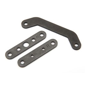  Traxxas Bulkhead tie bar, rear, upper (1)/ lower front (1)/ lower rear (1) (steel)