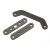 Traxxas Bulkhead tie bar, rear, upper (1)/ lower front (1)/ lower rear (1) (steel)