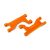 Traxxas Suspension arms, upper, orange (left or right, front or rear) (2)