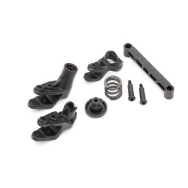   Traxxas Steering bellcranks/ bellcrank support/ servo saver/ servo saver spring/ draglink/ 3x20mm shoulder screws (2)