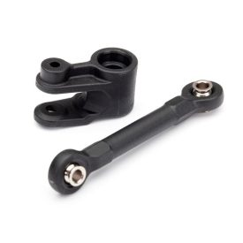   Traxxas Servo horn, steering/ linkage, steering (46mm, assembled with pivot balls)