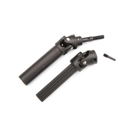 Traxxas Driveshaft assembly, front or rear, Maxx® Duty (1) (left or right) (fully assembled, ready to install)/ screw pin (1)