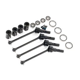   Traxxas Driveshafts, steel constant-velocity (assembled), front or rear (4) (#8654, 8654G, or 8654R and #7758, 7758G, or 7758R required for a complete set)