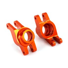   Traxxas Carriers, stub axle (orange-anodized 6061-T6 aluminum) (rear) (2)