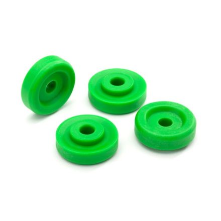 Traxxas Wheel washers, green (4)