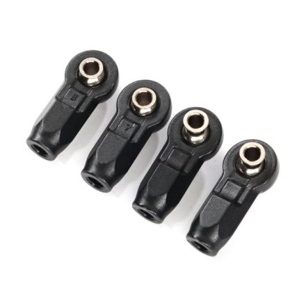 Traxxas Rod ends (4) (assembled with steel pivot balls) (replacement ends for #8547A, 8547R, 8547X, 8948A, 8948G, 8948R, 8948X, 8997A, 8997G, 8997R, 8997X)
