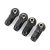 Traxxas Rod ends (4) (assembled with steel pivot balls) (replacement ends for #8547A, 8547R, 8547X, 8948A, 8948G, 8948R, 8948X, 8997A, 8997G, 8997R, 8997X)