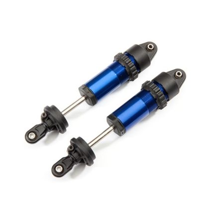 Traxxas Shocks, GT-Maxx®, aluminum (blue-anodized) (fully assembled w/o springs) (2)