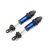 Traxxas Shocks, GT-Maxx®, aluminum (blue-anodized) (fully assembled w/o springs) (2)