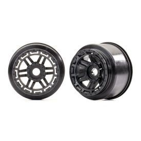 Traxxas Wheels (black) (2)