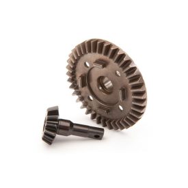   Traxxas Ring gear, differential/ pinion gear, differential (front)