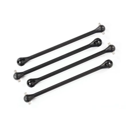 Traxxas Driveshaft, steel constant-velocity (shaft only, 109.5mm) (4) (for conversion of #8950X driveshafts to WideMaxx™ suspension)