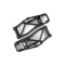 Traxxas Suspension arms, lower, black (left and right, front or rear) (2) (for use with #8995 WideMaxx™ suspension kit)