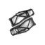 Traxxas Suspension arms, lower, black (left and right, front or rear) (2) (for use with #8995 WideMaxx™ suspension kit)