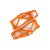 Traxxas Suspension arms, lower, orange (left and right, front or rear) (2) (for use with #8995 WideMaxx™ suspension kit)